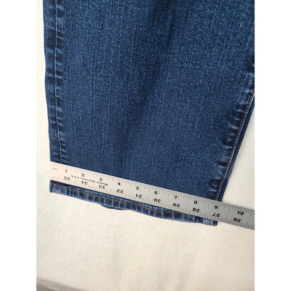 American Eagle Mens 42x32 Jeans Original Bootcut Dark Wash Airflex Pants 0784 - Picture 5 of 11